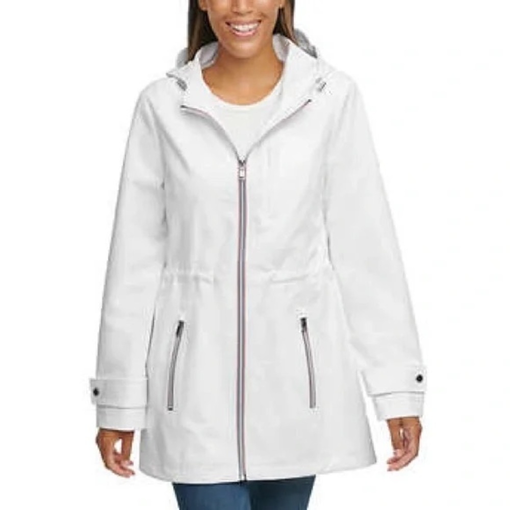 NWOT Tommy Hilfiger White Utility Jacket